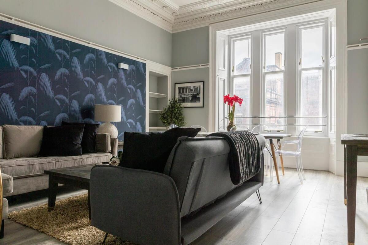 Beautiful 4 Bed Flat In Perfect Central Location Glasgow Bagian luar foto