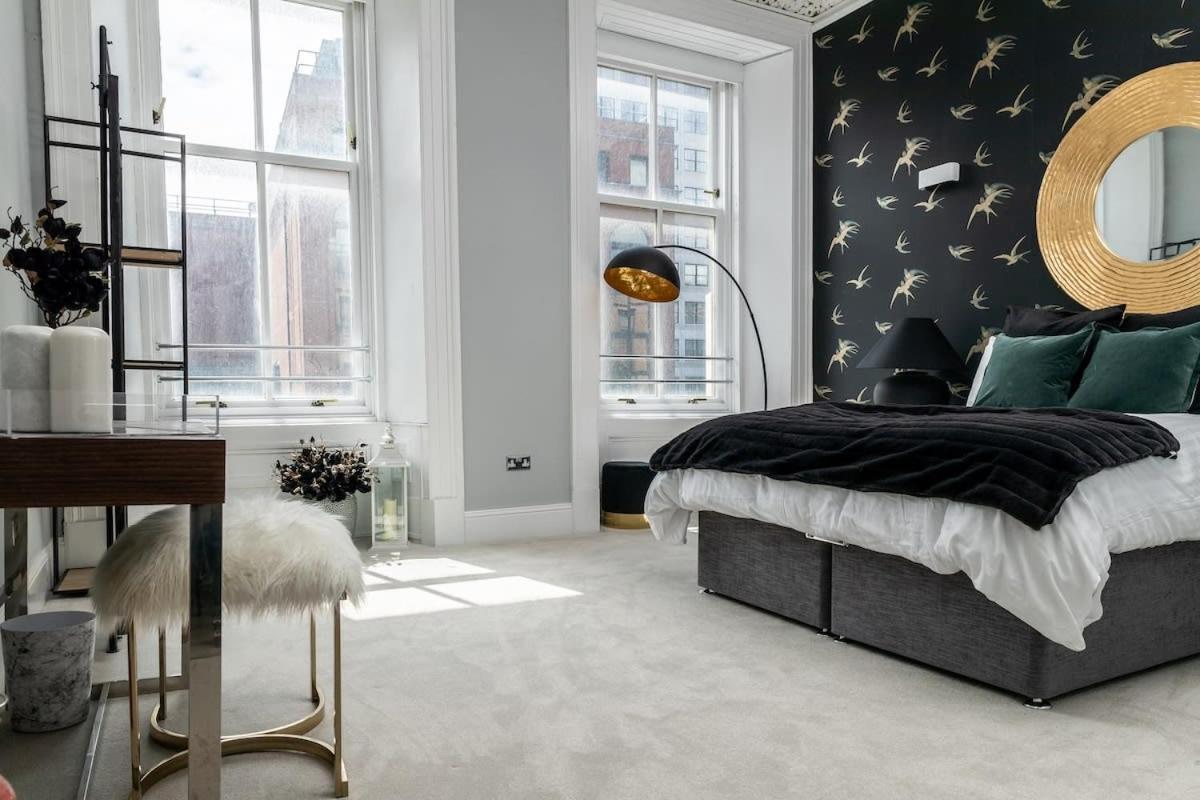 Beautiful 4 Bed Flat In Perfect Central Location Glasgow Bagian luar foto